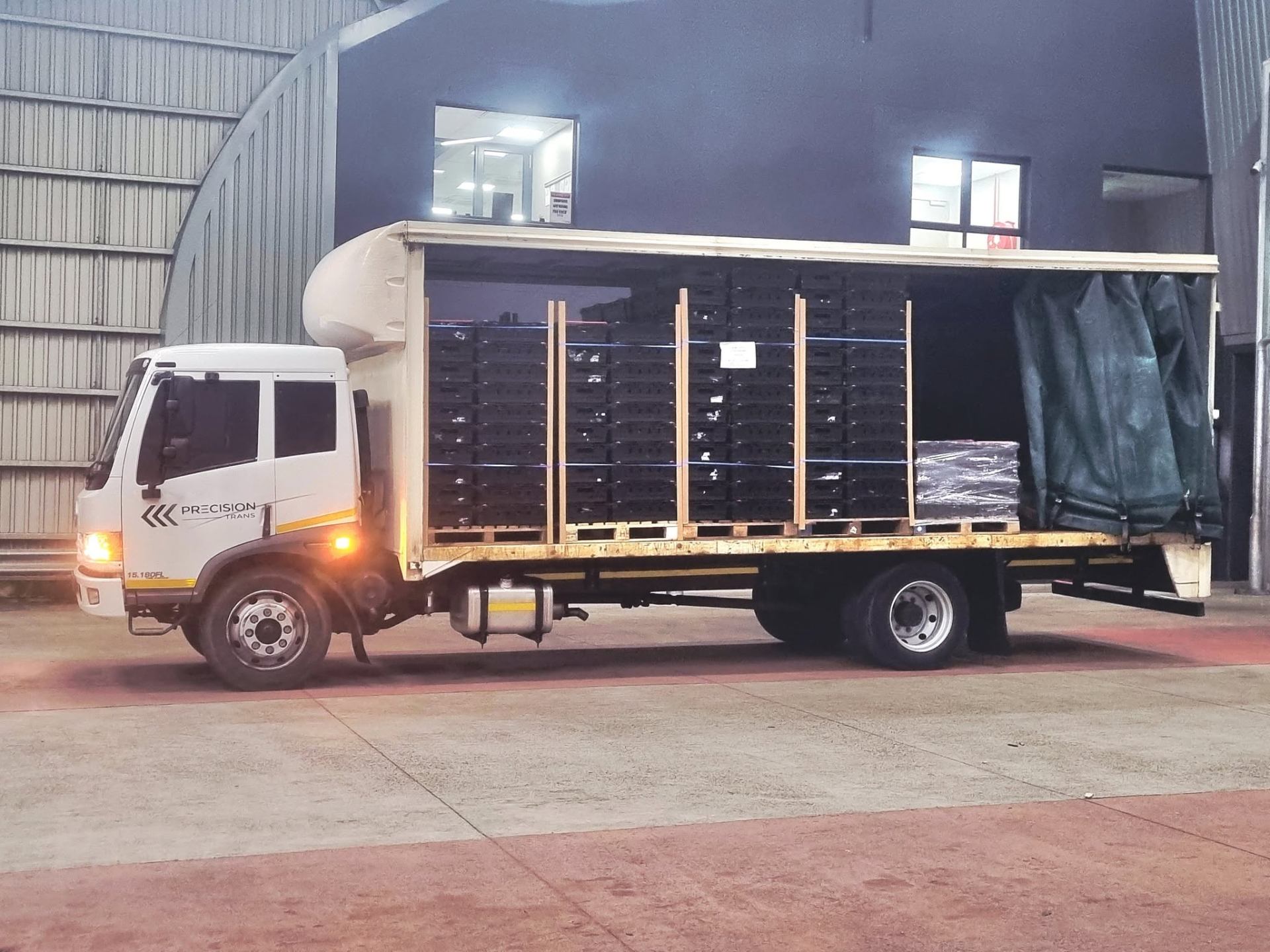 Curtain-side delivery - Fresh Mark Cape Town